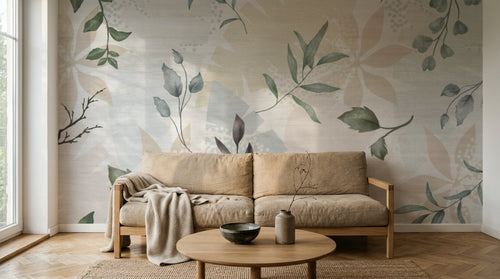 Design D0694 — Papier peint Botanique Feuillage - Collection 1 — Novomur