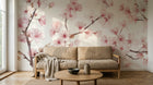 Design A0080 — Papier peint Cerisier Rose — Novomur