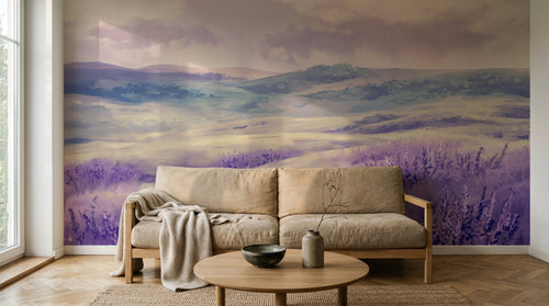 Design A0149 — Papier peint Paysage Montagne Réaliste — Novomur
