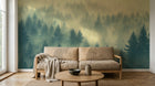 Design A0230 — Papier peint Forêt Pins et Sapins - Collection 1 — Novomur