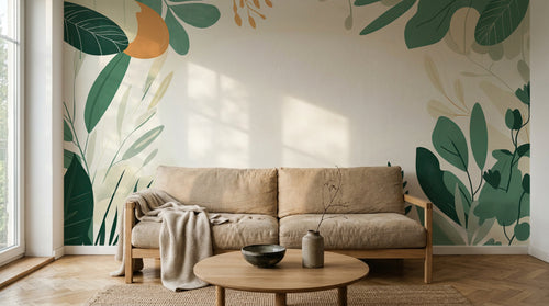 Design A0304 — Papier peint Botanique Feuillage - Collection 1 — Novomur
