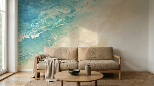 Design A0475 — Papier peint Paysage Plage et Mer — Novomur