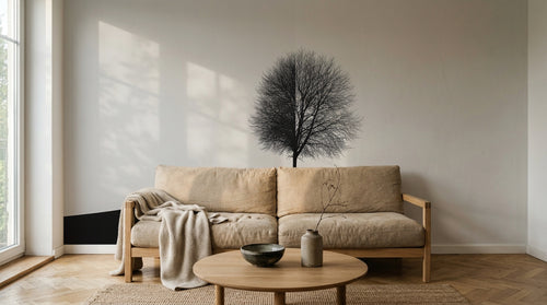 Design A0492 — Papier peint Arbres Décoratifs — Novomur