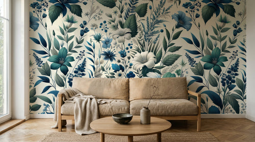 Design A0569 — Papier peint Botanique Feuillage - Collection 2 — Novomur