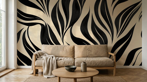 Design A0596 — Papier peint Art Encre Moderne — Novomur