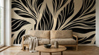 Design A0597 — Papier peint Art Encre Moderne — Novomur