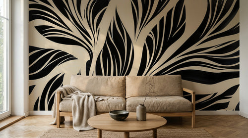 Design A0597 — Papier peint Art Encre Moderne — Novomur