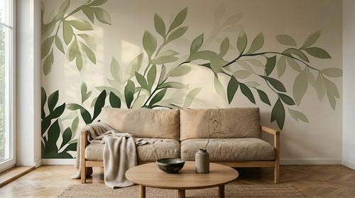 Design A0686 — Papier peint Botanique Feuillage - Collection 1 — Novomur