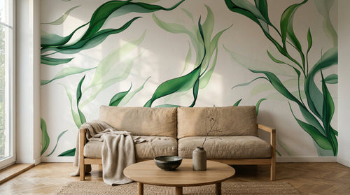 Design A0729 — Papier peint Botanique Feuillage - Collection 2 — Novomur