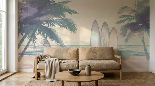 Design A0830 — Papier peint Paysage Plage et Mer — Novomur