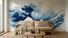 Design A0925 — Papier peint Mont Fuji et Hokusai — Novomur