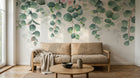 Design C0828 — Papier peint Eucalyptus Botanique Sauge — Novomur