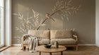 Design C0921 — Papier peint Magnolia & Oiseaux — Novomur