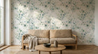 Design D0128 — Papier peint Eucalyptus Botanique Sauge — motif petit — Novomur