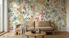 Design D0218 — Papier peint Botanique Feuillage - Collection 2 — motif grand — Novomur