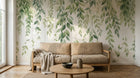 Design D0991 — Papier peint Eucalyptus Botanique Sauge — Novomur