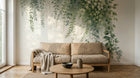 Design D0992 — Papier peint Eucalyptus Botanique Sauge — Novomur