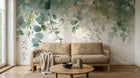 Design F0713 — Papier peint Eucalyptus Botanique Sauge — Novomur