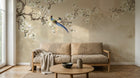 Design SD0103 — Papier peint Magnolia & Oiseaux — Novomur