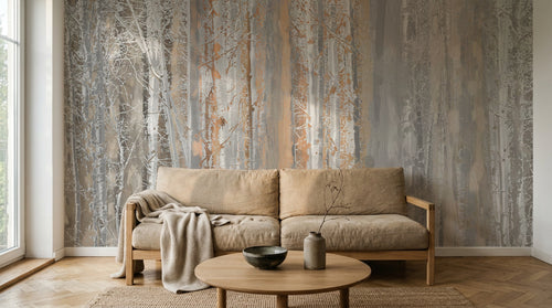 Design SD0401 — Papier peint Forêt Bouleaux — Novomur