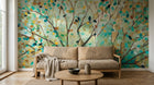 Design SD0503 — Papier peint Arbres Décoratifs — Novomur