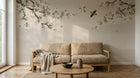 Design SK0111 — Papier peint Cerisier en Fleurs — Novomur