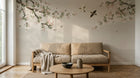 Design SK0111 — Papier peint Cerisier en Fleurs — Novomur