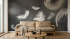 Design SK0123 — Papier peint Plumes — Novomur