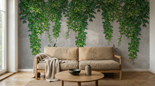Design SK0187 — Papier peint Eucalyptus Botanique Sauge — Novomur