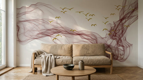 Design SK0595 — Papier peint Art Encre Moderne — Novomur