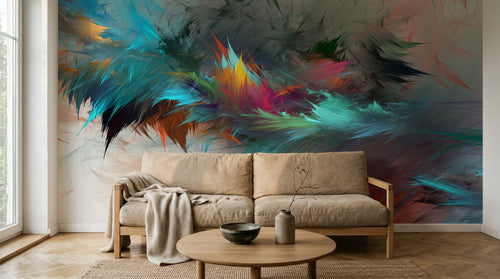 Design SK0754 — Papier peint Plumes — Novomur
