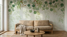 Design SK0858 — Papier peint Eucalyptus Botanique Sauge — Novomur