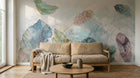 Design SK0997 — Papier peint Plumes — Novomur