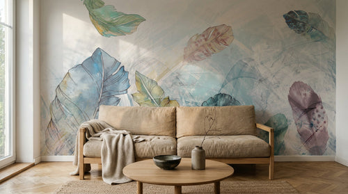 Design SK0997 — Papier peint Plumes — Novomur