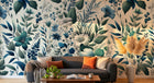 Design A0114 — Papier peint Coquelicots et Fleurs Sauvages — Novomur