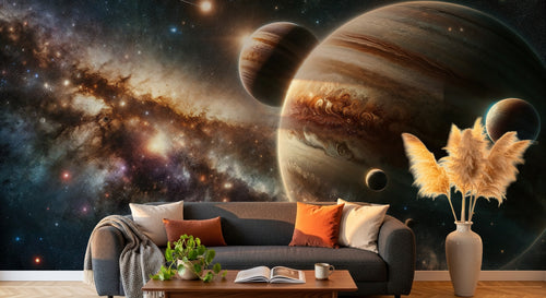 Design A0164 — Papier peint Galaxie Réaliste — Novomur
