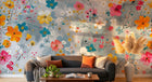 Papier peint Floral - Sur mesure - Design A0213