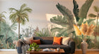 Design A0228 — Papier peint Palmier Tropical & Jungle Dense — Novomur