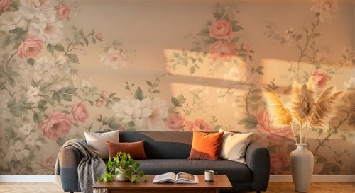 Papier peint Floral - Sur mesure - Design A0250