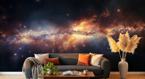 Design A0340 — Papier peint Galaxie Réaliste — Novomur