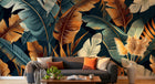 Design A0604 — Papier peint Palmier Tropical Vert - Collection 1 — Novomur