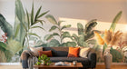 Design A0854 — Papier peint Palmier Tropical & Jungle Dense — Novomur