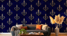 Design A0944 — Papier peint Damassé Classique — Novomur