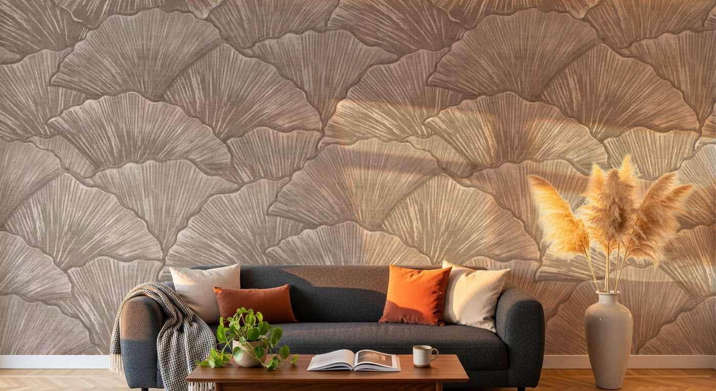 Papier peint Damassé Classique - Sur mesure - Design C0658