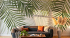 Design D0274 — Papier peint Palmier Tropical Vert - Collection 3 — Novomur