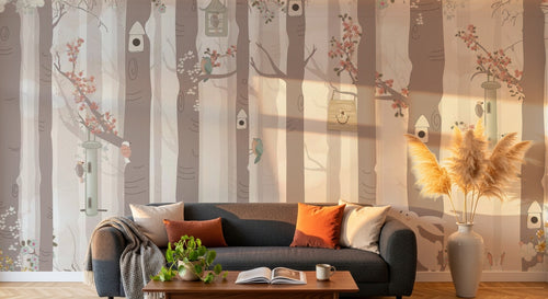 Papier peint Foret Nature - 5 designs exclusifs - Design D0794