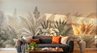 Design F0199 — Papier peint Palmier Tropical Vert - Collection 1 — Novomur