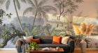 Design SK0551 — Papier peint Palmier Tropical & Jungle Dense — Novomur