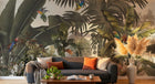Design SL0006 — Papier peint Palmier Tropical & Jungle Dense — Novomur