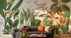 Design ZX0472 — Papier peint Palmier Tropical & Jungle Dense — Novomur